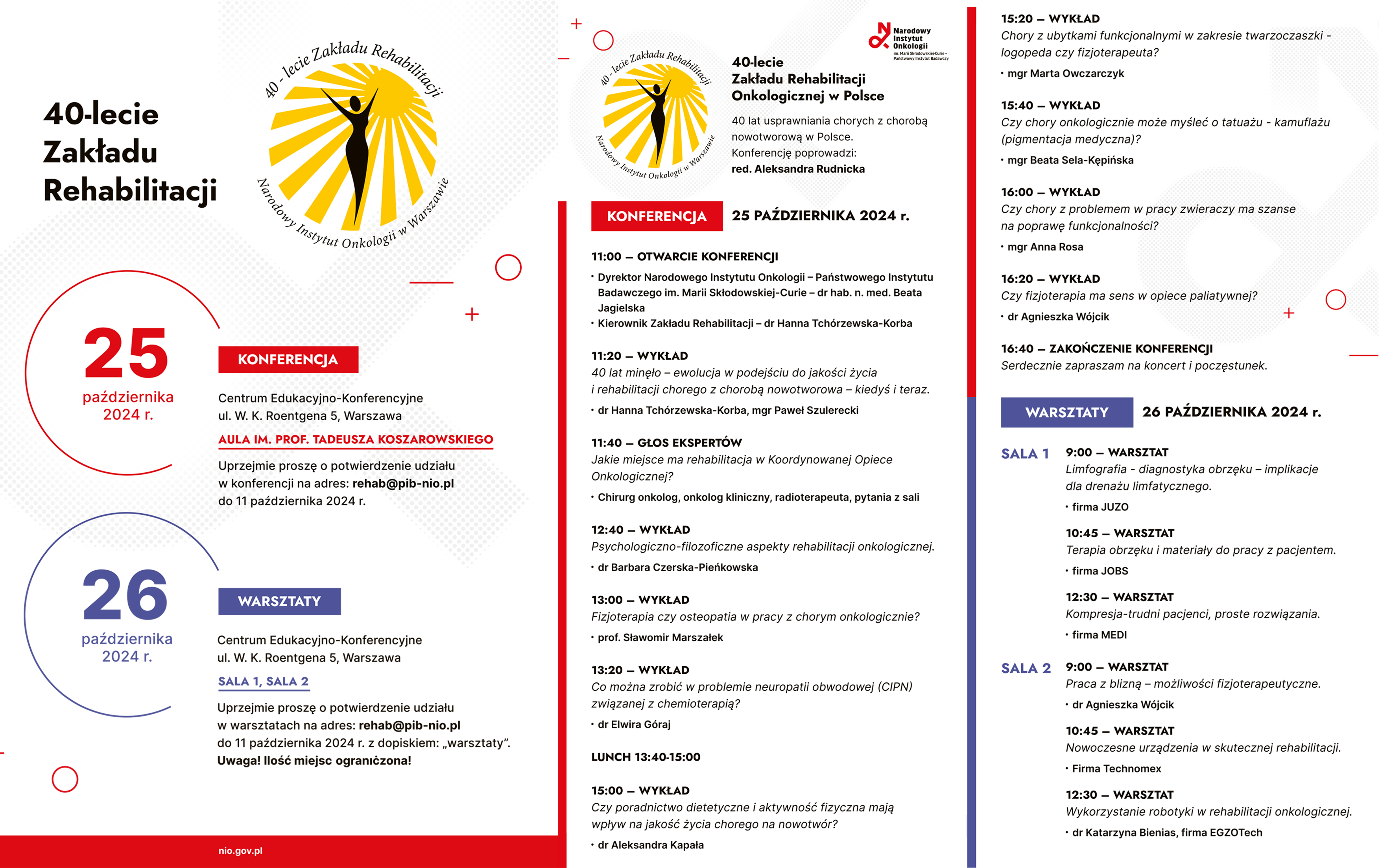 Program konferencji